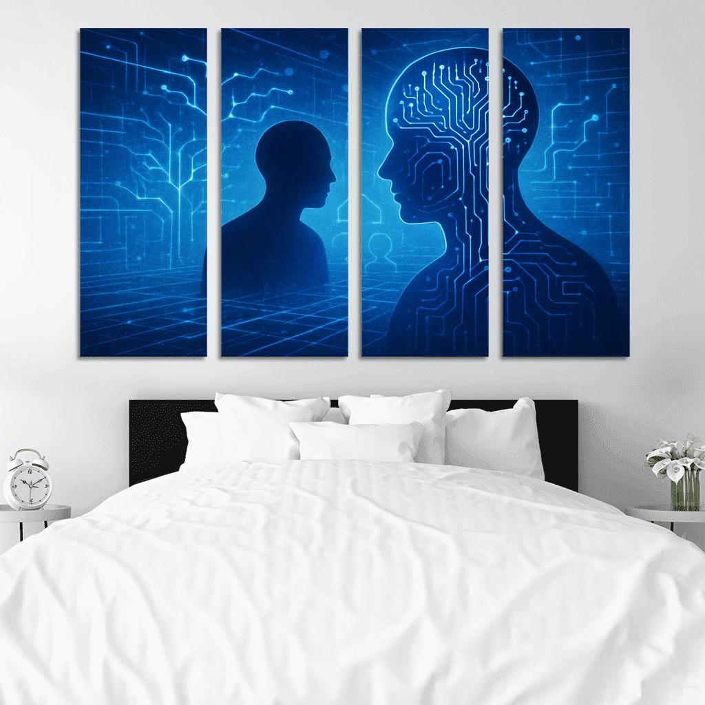 Ethical AI: Navigating Morality In Machine Learning wall decor