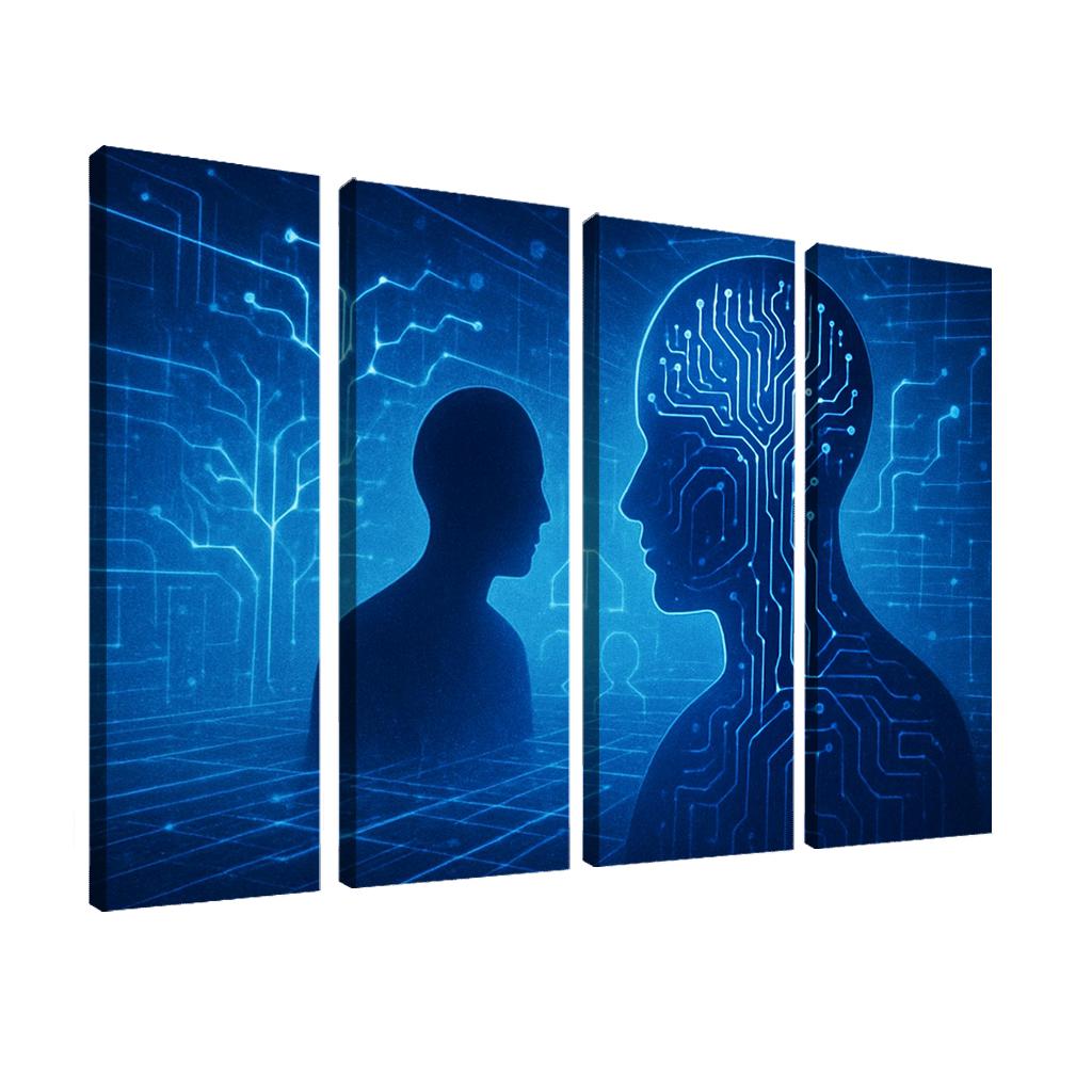 Ethical AI: Navigating Morality In Machine Learning wall decor