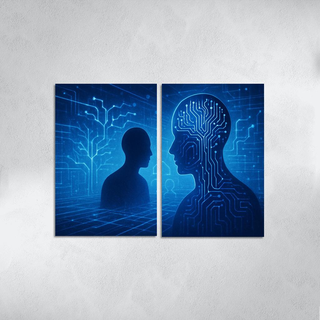 Ethical AI: Navigating Morality In Machine Learning wall decor