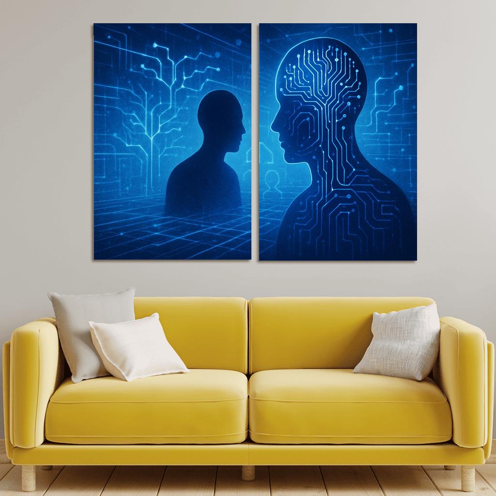 Ethical AI: Navigating Morality In Machine Learning wall decor