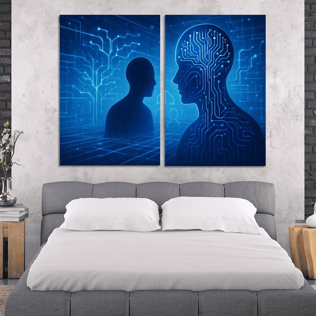 Ethical AI: Navigating Morality In Machine Learning wall decor