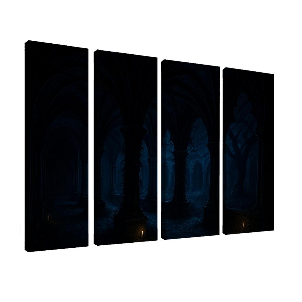 Ebon Twilight Cloisters modern paintings frame