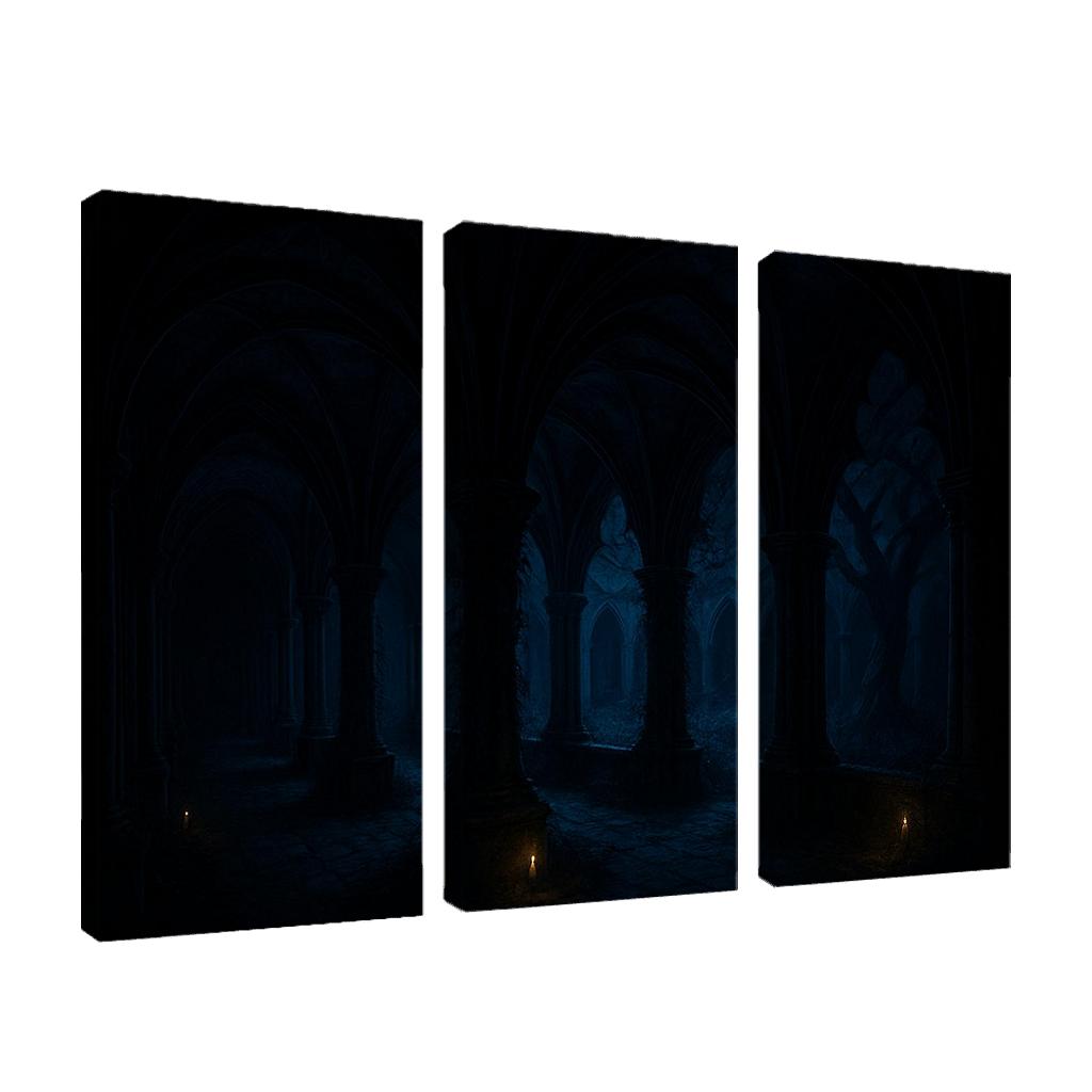 Ebon Twilight Cloisters modern paintings frame