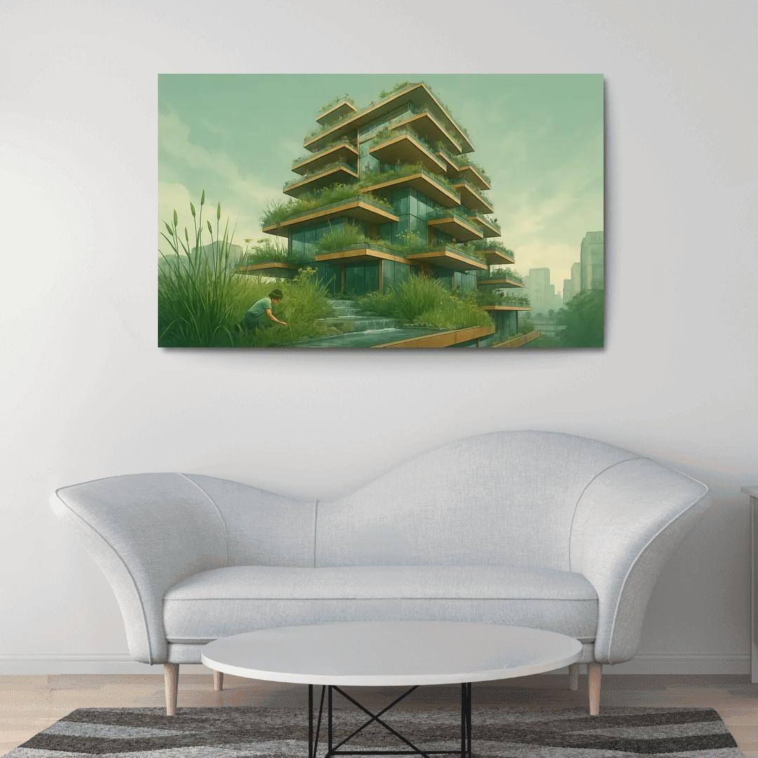 Vertical Wetland Tower one-piece frames