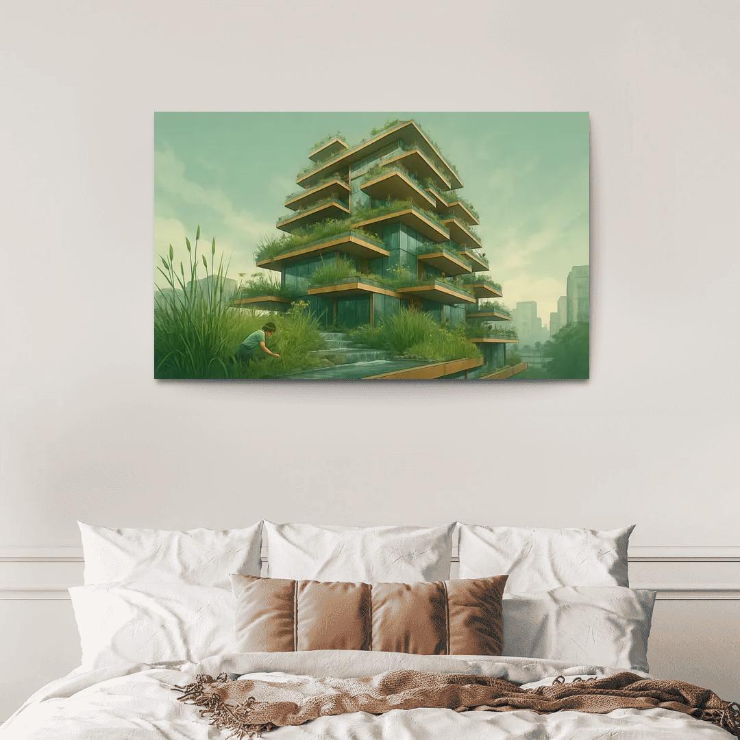 Vertical Wetland Tower one-piece frames