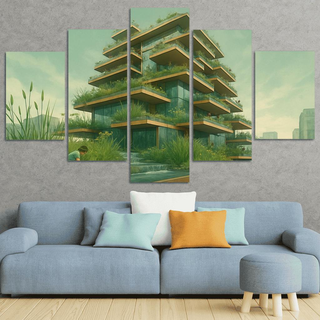 Vertical Wetland Tower one-piece frames