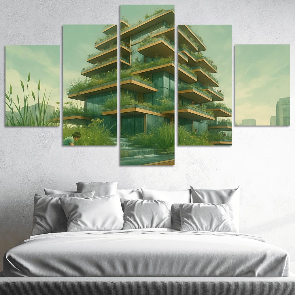 Vertical Wetland Tower one-piece frames