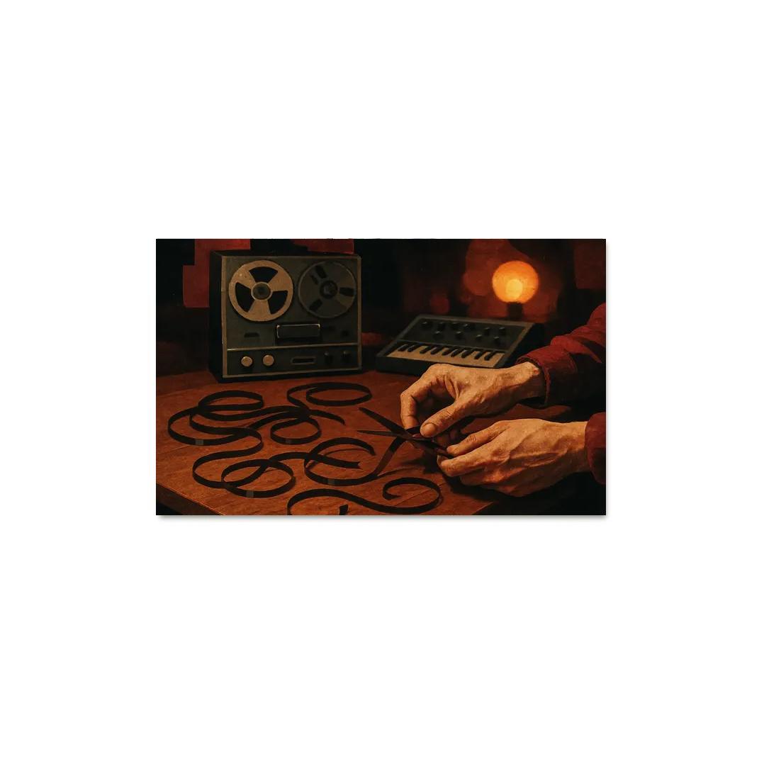 Analog Tape Loop Soundscaping wall decor