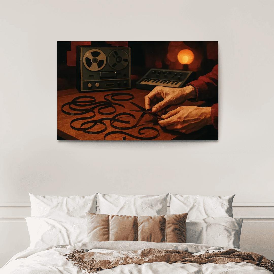 Analog Tape Loop Soundscaping wall decor