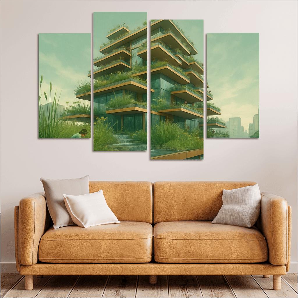 Vertical Wetland Tower one-piece frames