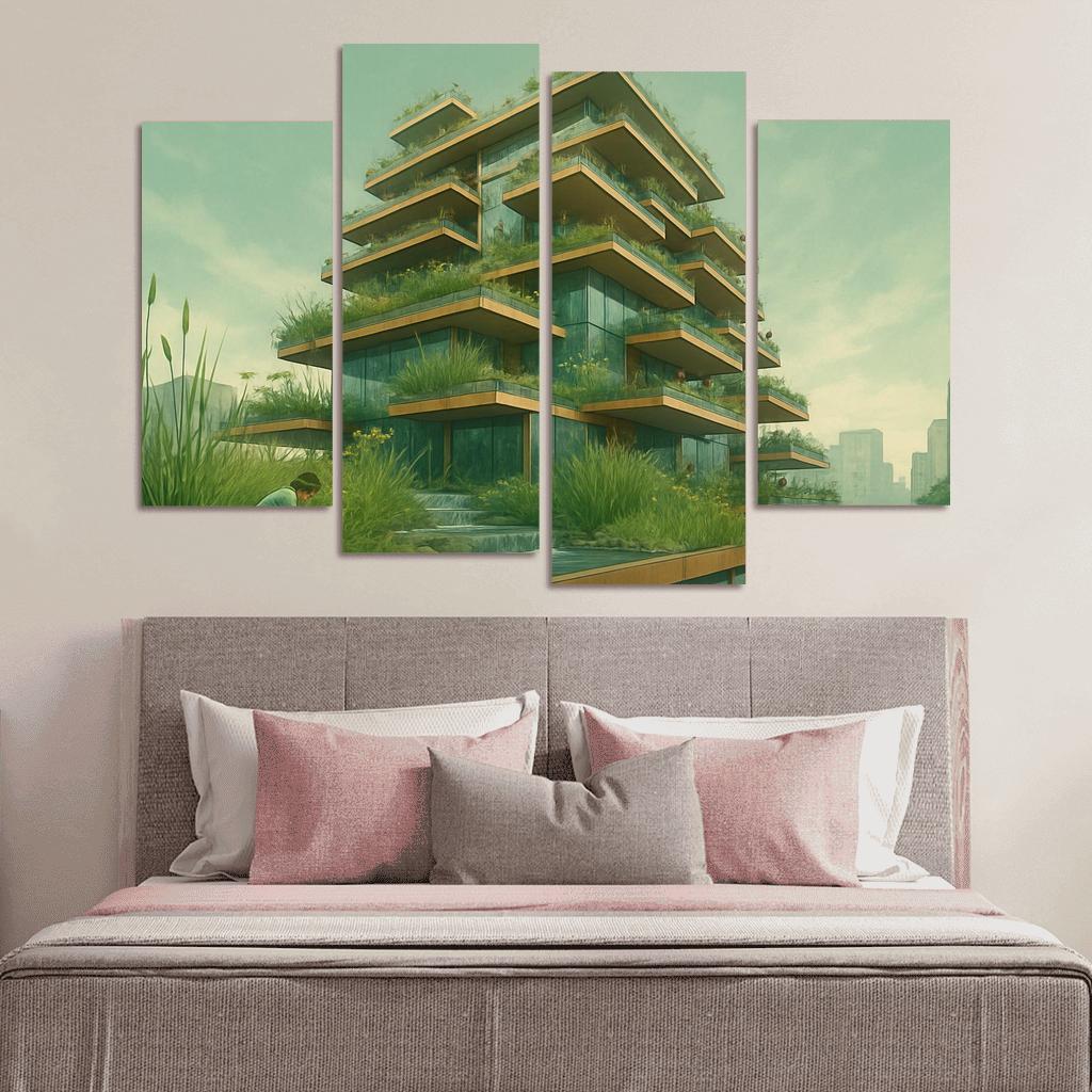 Vertical Wetland Tower one-piece frames