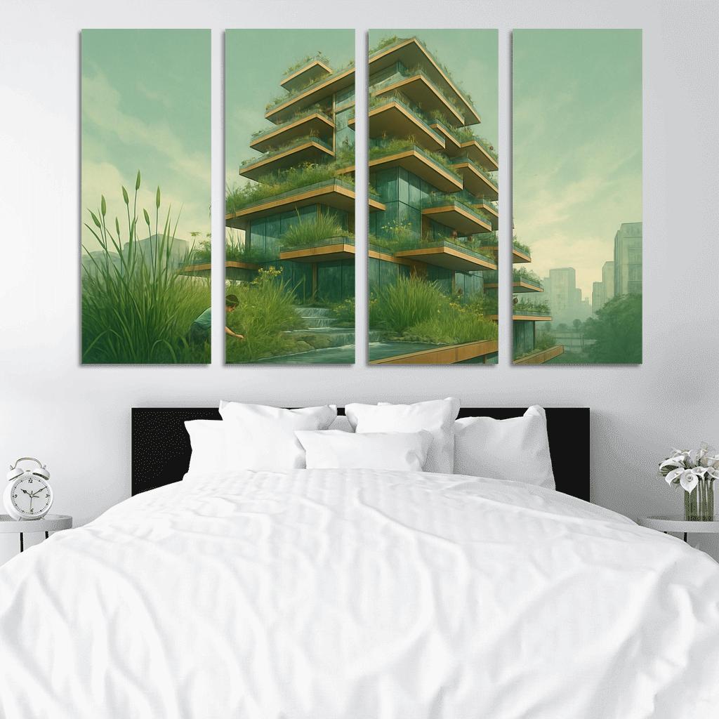 Vertical Wetland Tower one-piece frames