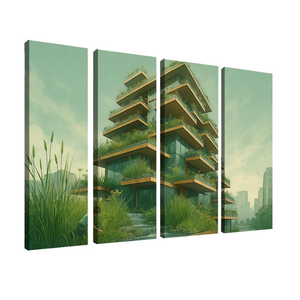 Vertical Wetland Tower one-piece frames