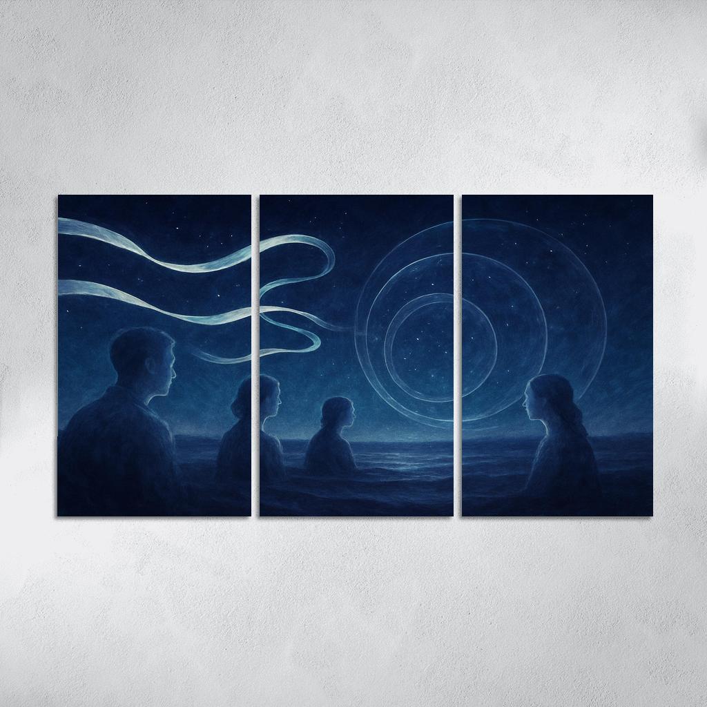 Canvas Of Silent Echoes wall decor