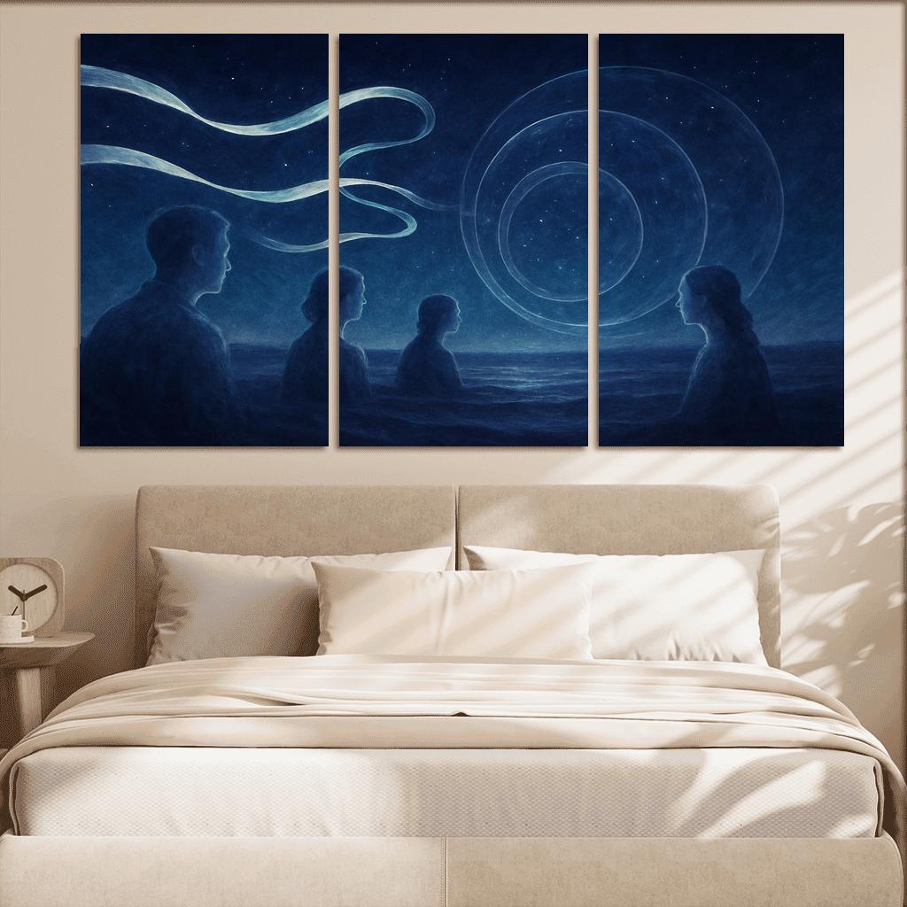 Canvas Of Silent Echoes wall decor