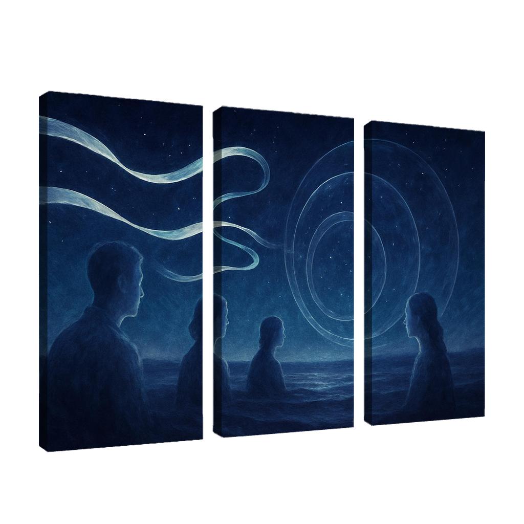 Canvas Of Silent Echoes wall decor