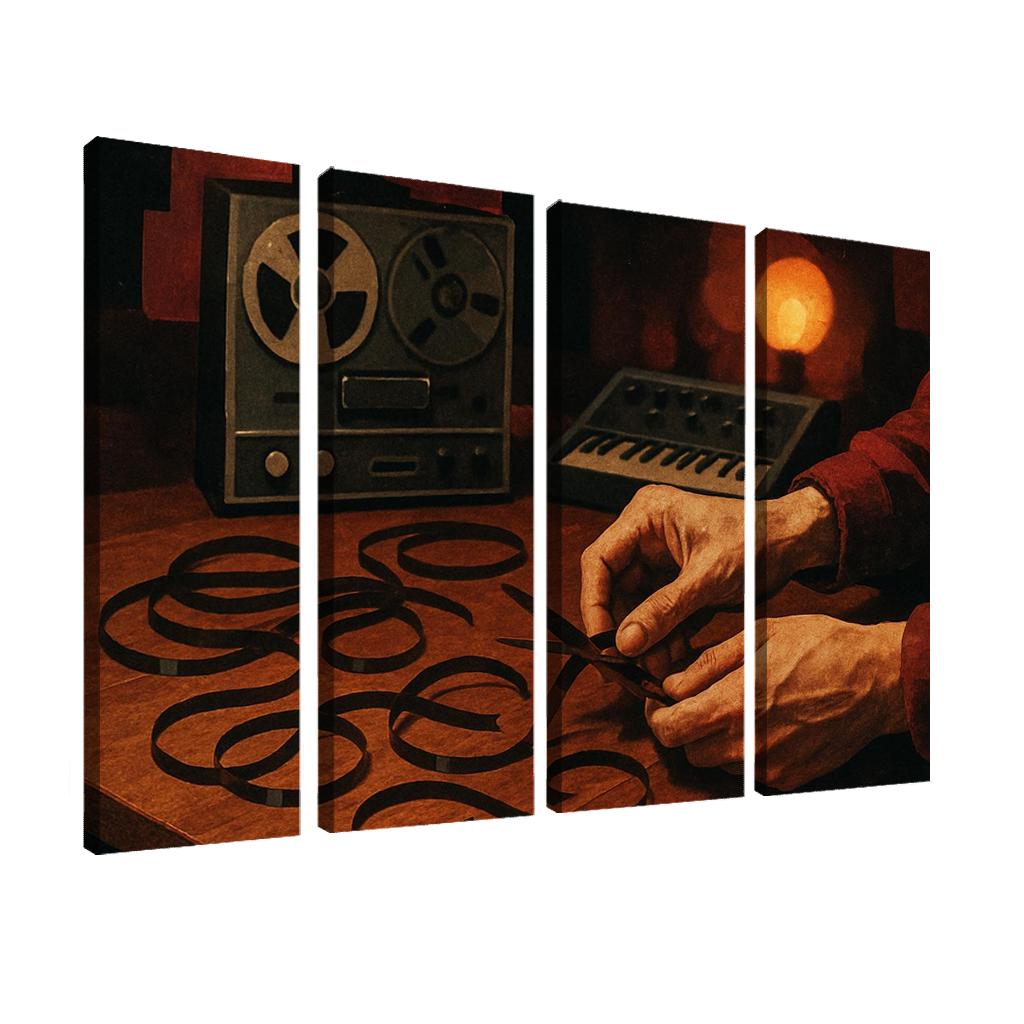 Analog Tape Loop Soundscaping wall decor