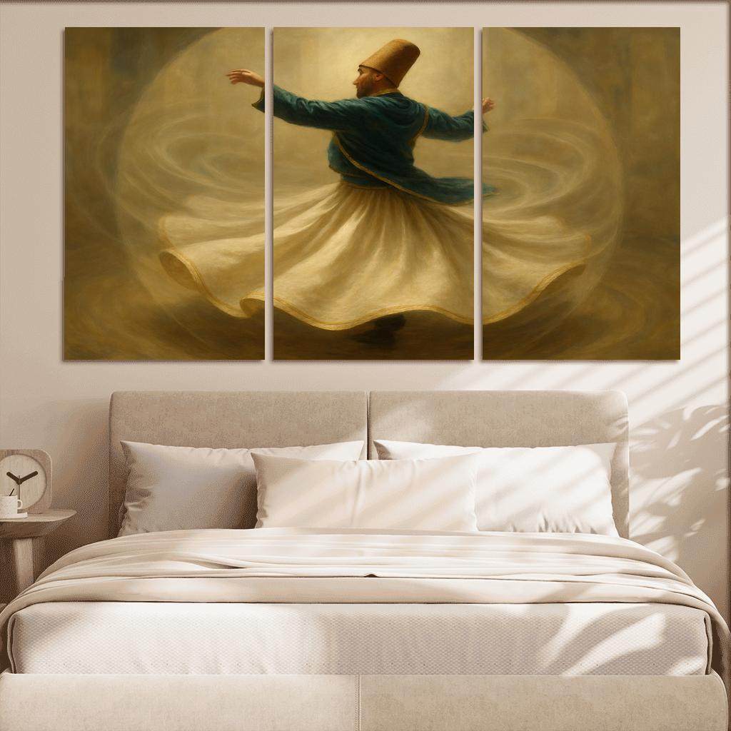 Sufi Whirling Meditation framed paintings