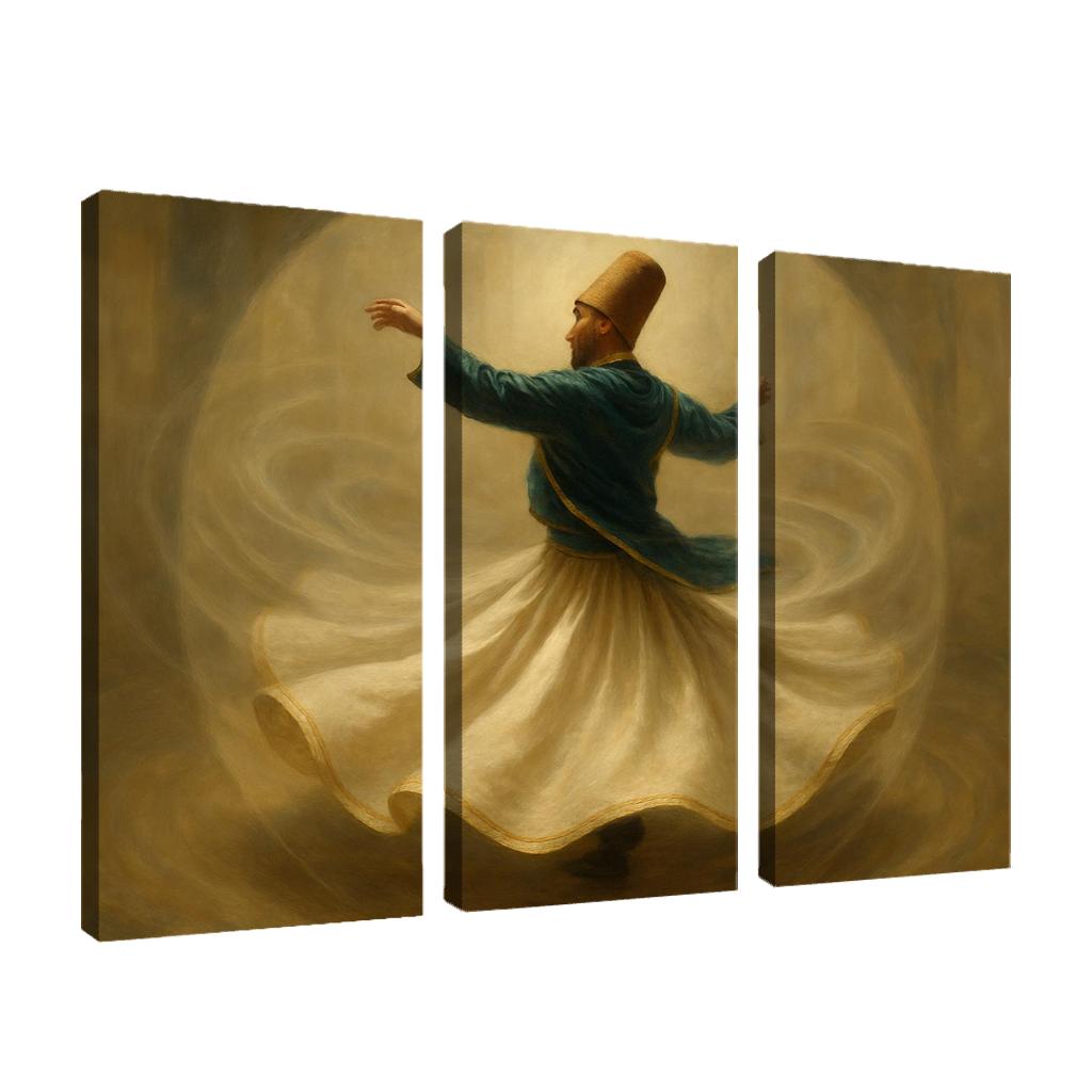 Sufi Whirling Meditation framed paintings