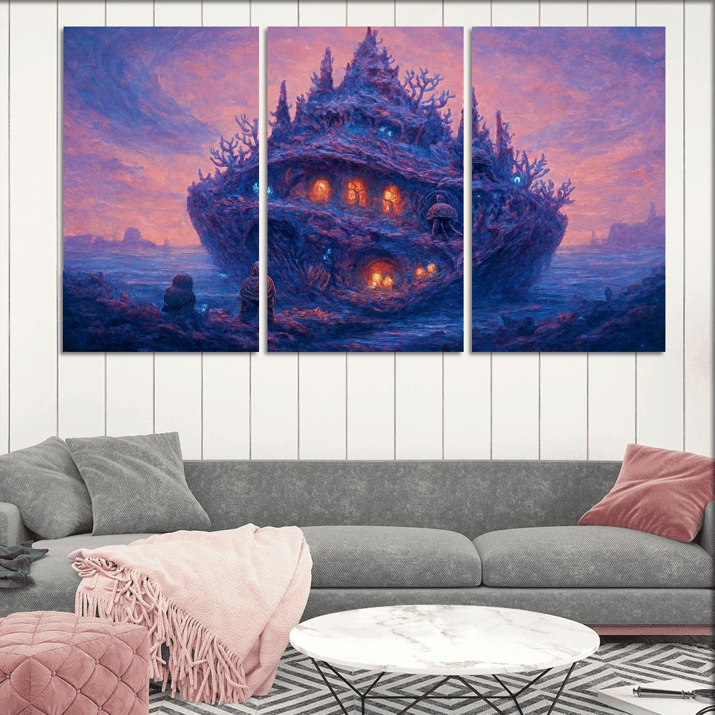 Bioluminal Coral Ark art trends