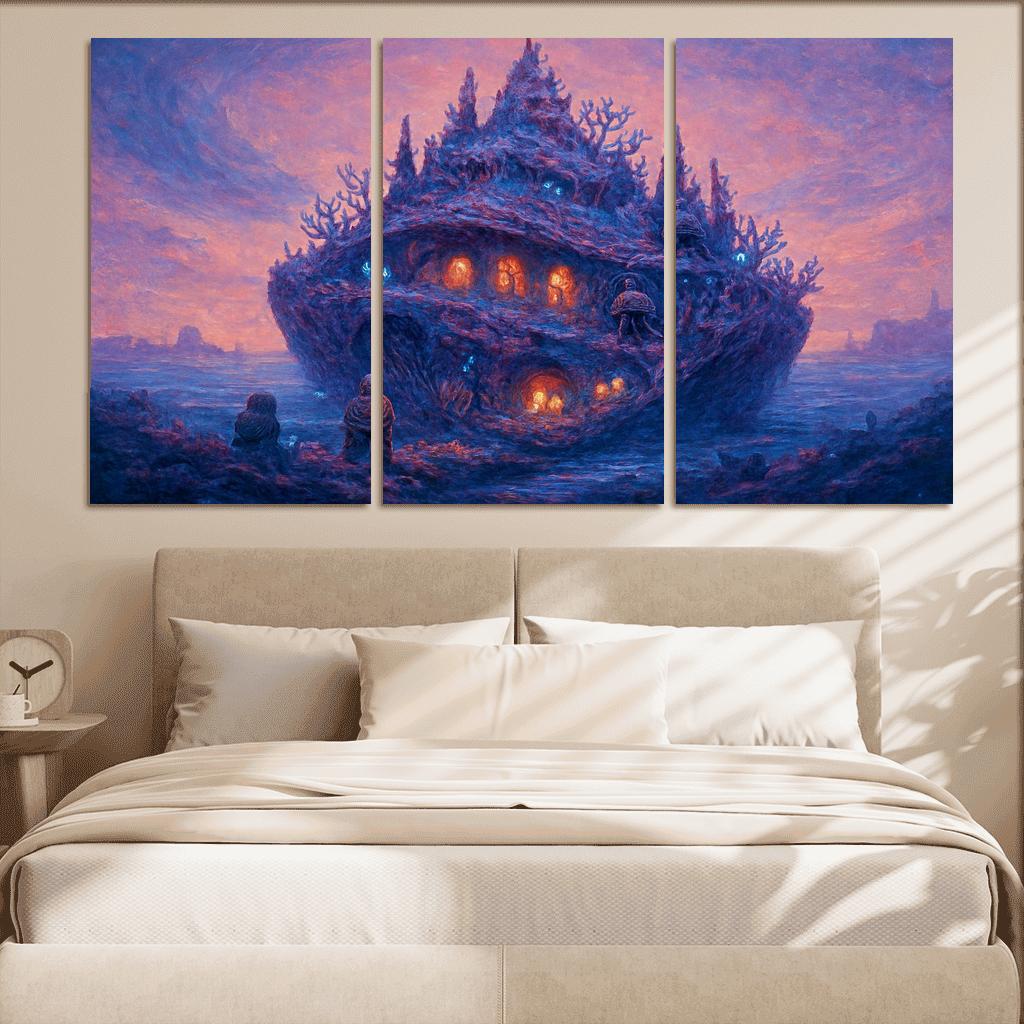 Bioluminal Coral Ark art trends