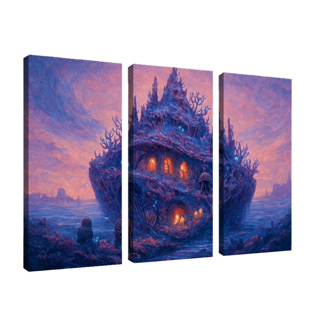 Bioluminal Coral Ark art trends