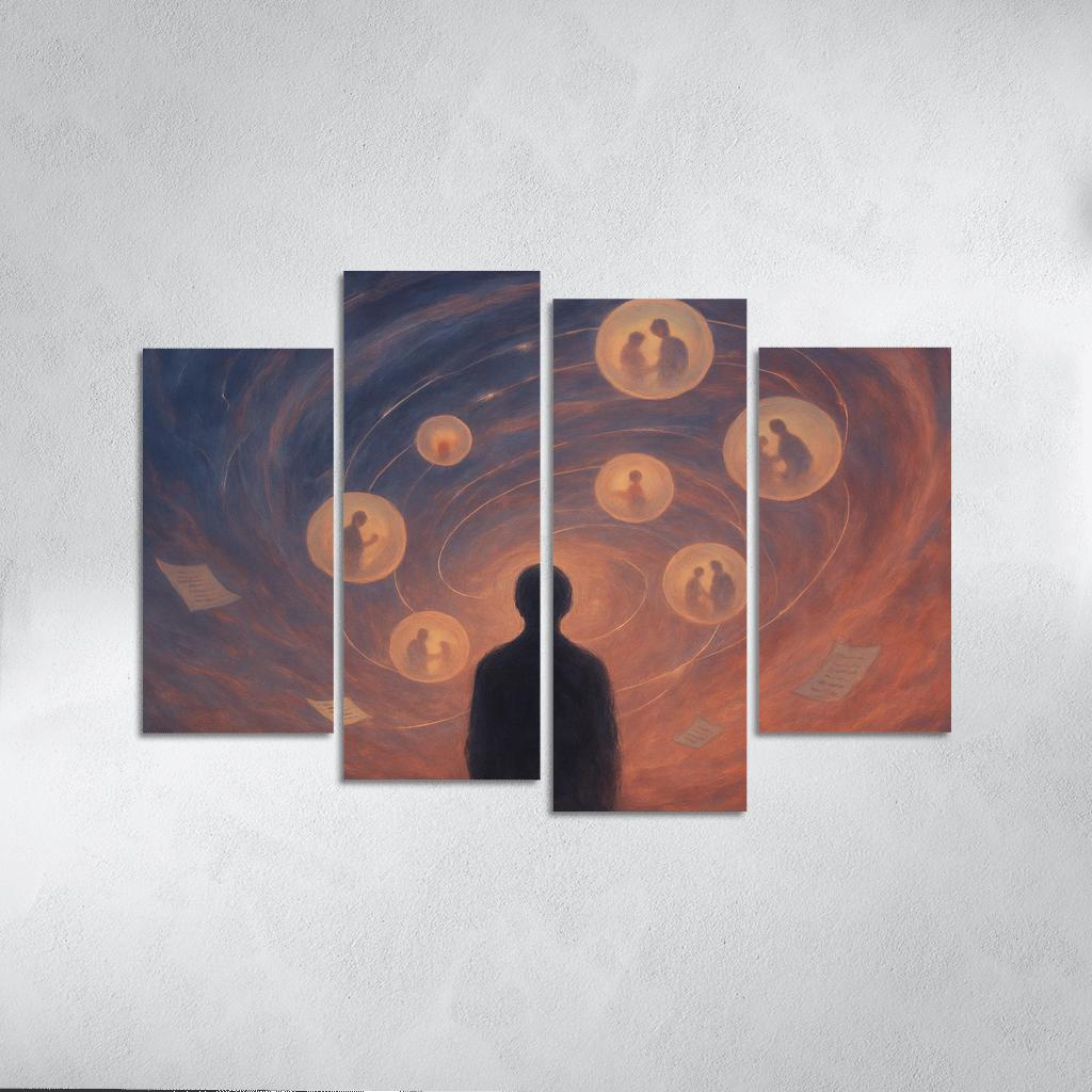 Aurora Of Forgotten Sentiments wall decor