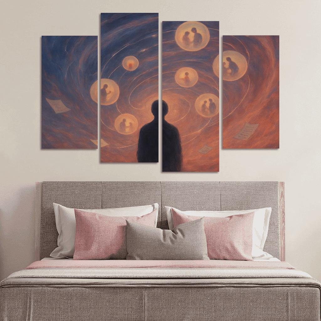 Aurora Of Forgotten Sentiments wall decor