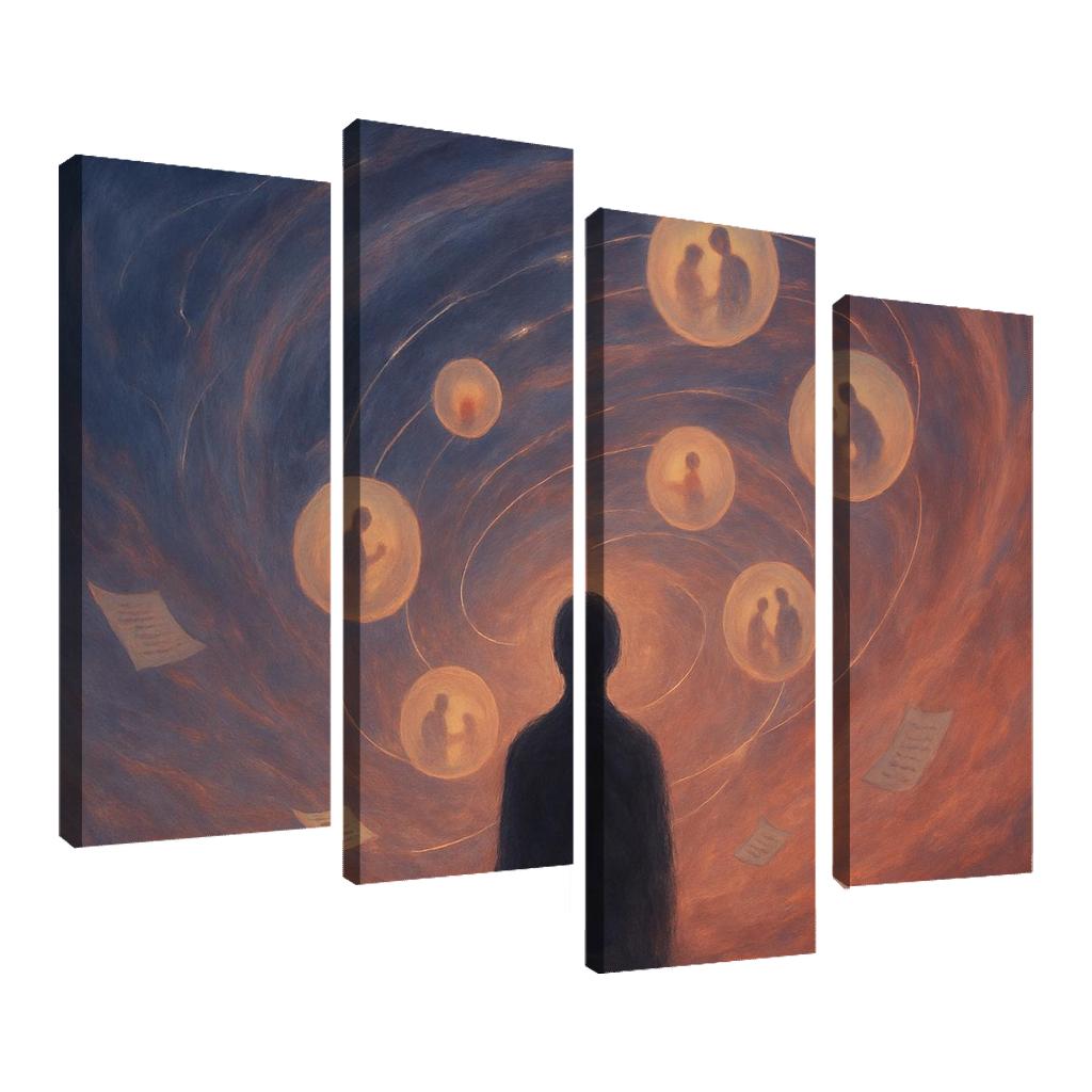 Aurora Of Forgotten Sentiments wall decor