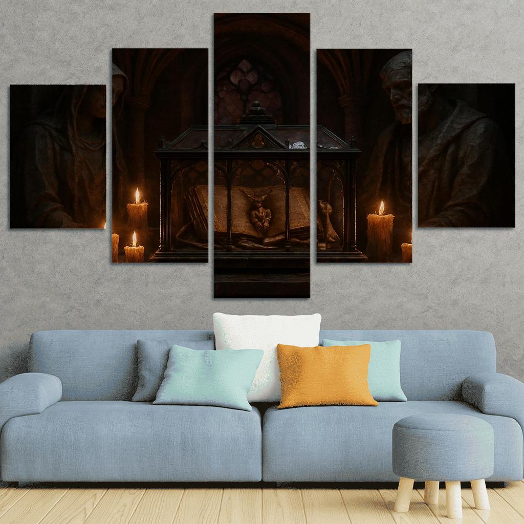 Nocturne Reliquary custom paintings frame
