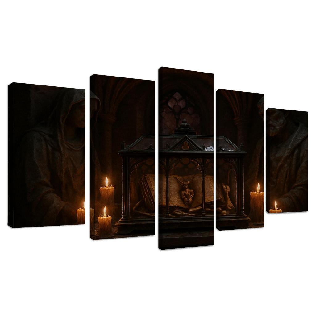 Nocturne Reliquary custom paintings frame