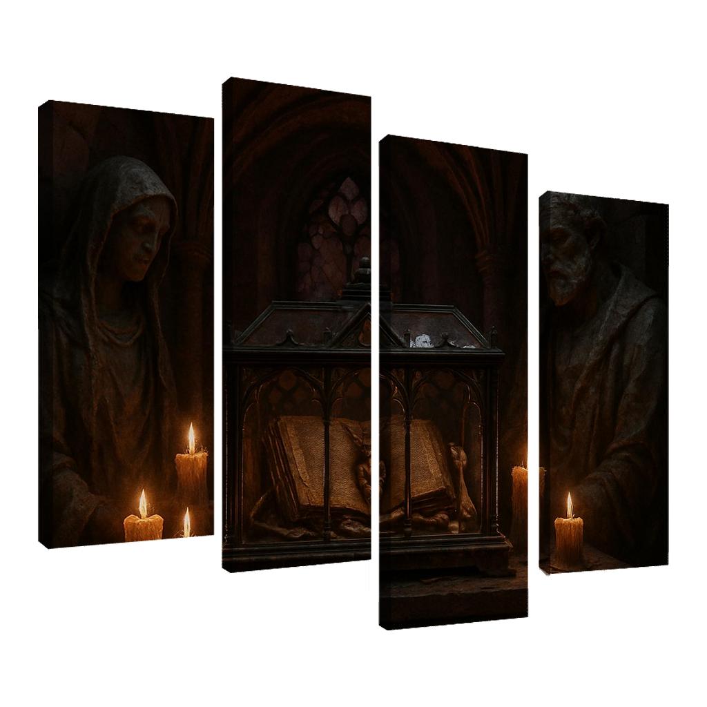Nocturne Reliquary custom paintings frame