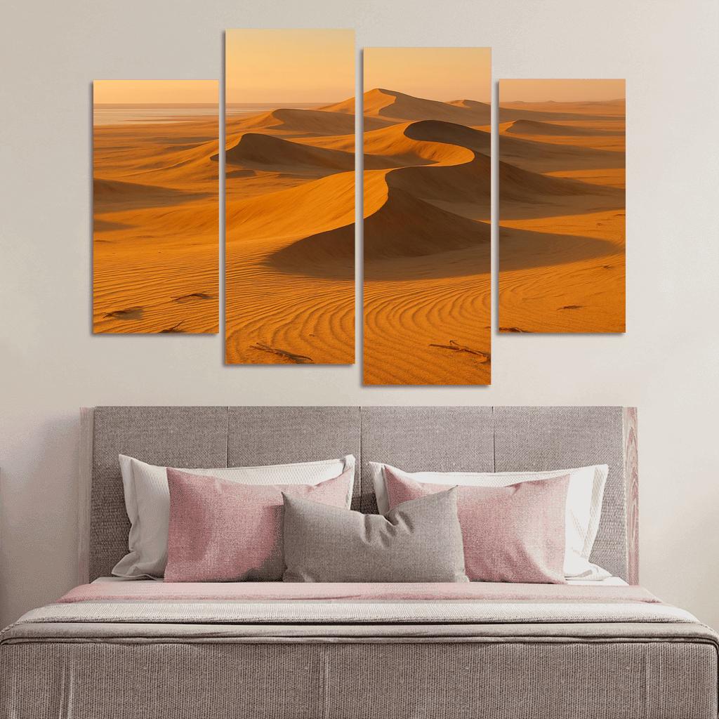 Golden Dune Morning oil paintings frame