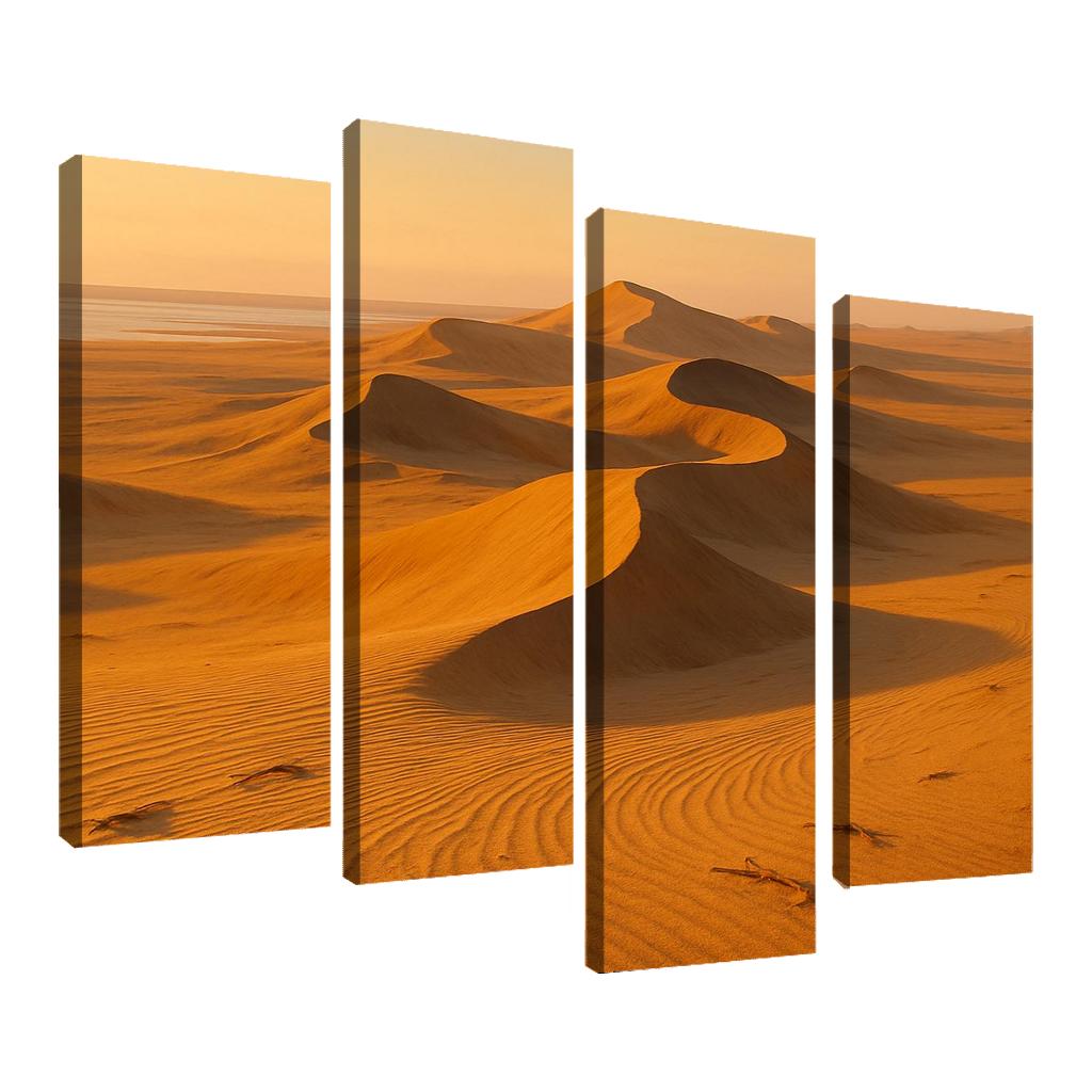 Golden Dune Morning oil paintings frame