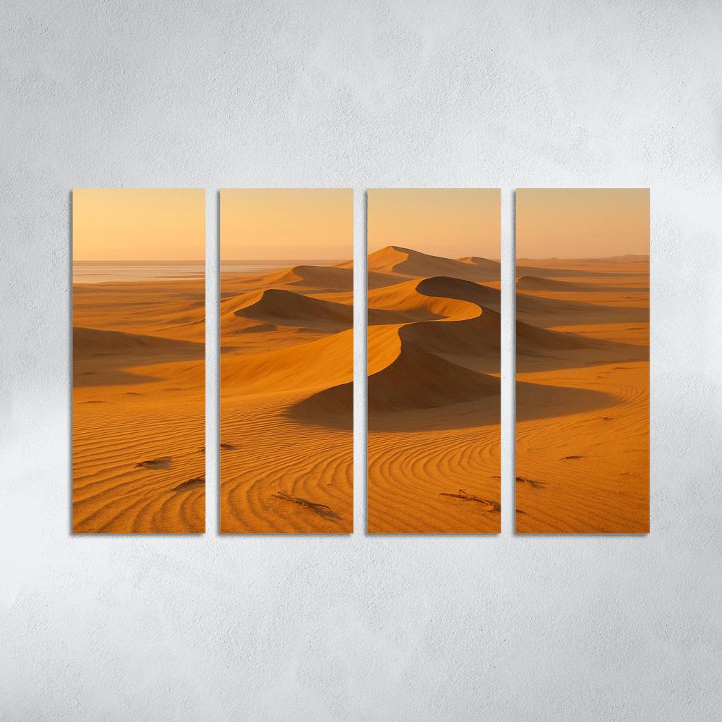 Golden Dune Morning oil paintings frame