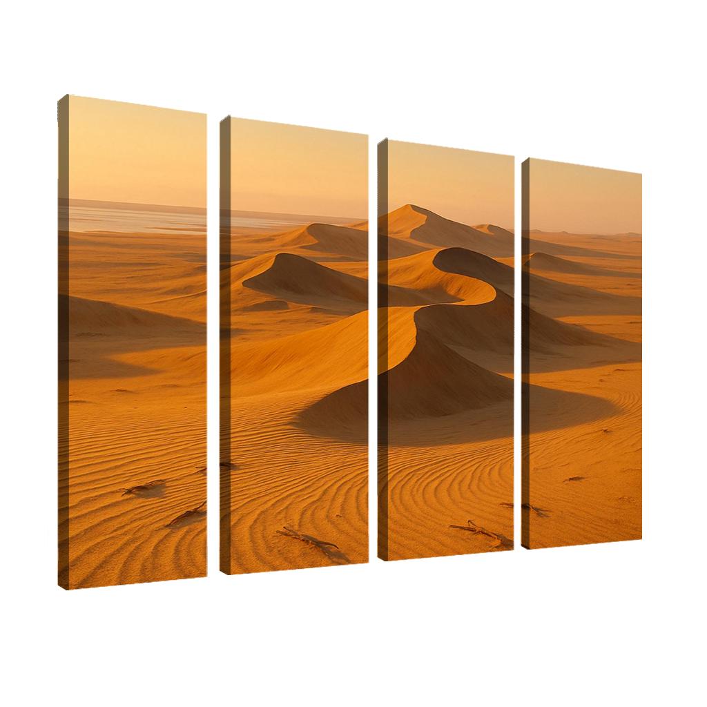 Golden Dune Morning oil paintings frame