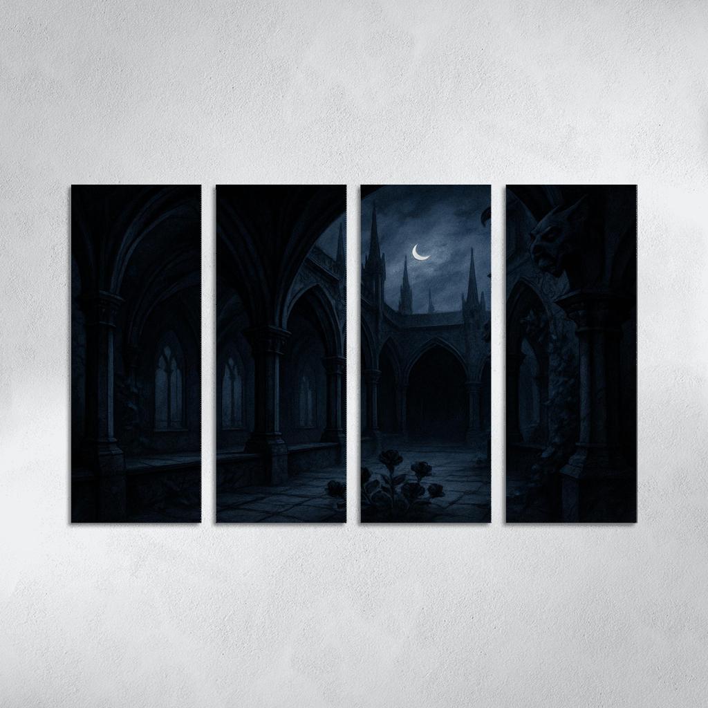 Obsidian Cloister wall decor