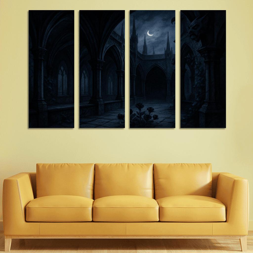Obsidian Cloister wall decor
