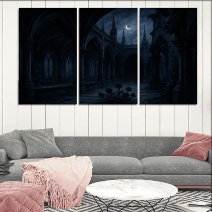 Obsidian Cloister wall decor