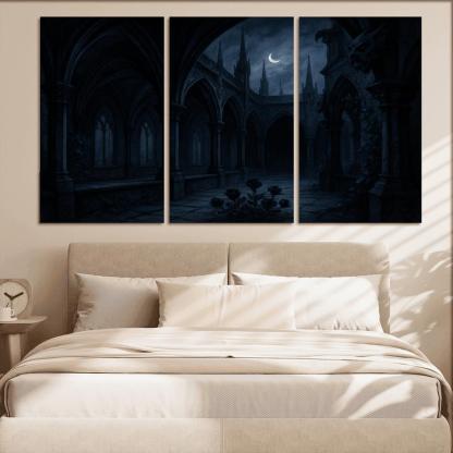 Obsidian Cloister wall decor