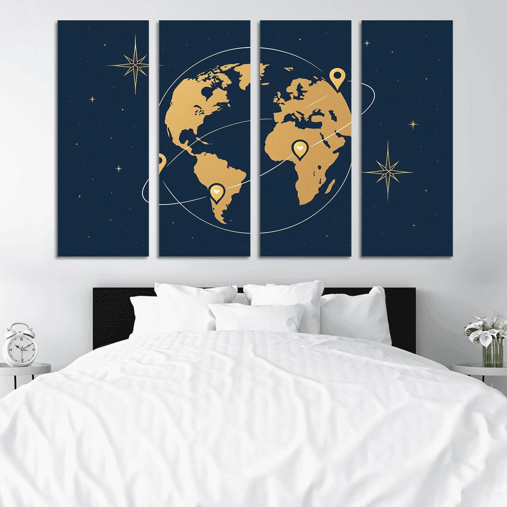 Celestial Route framed paintings