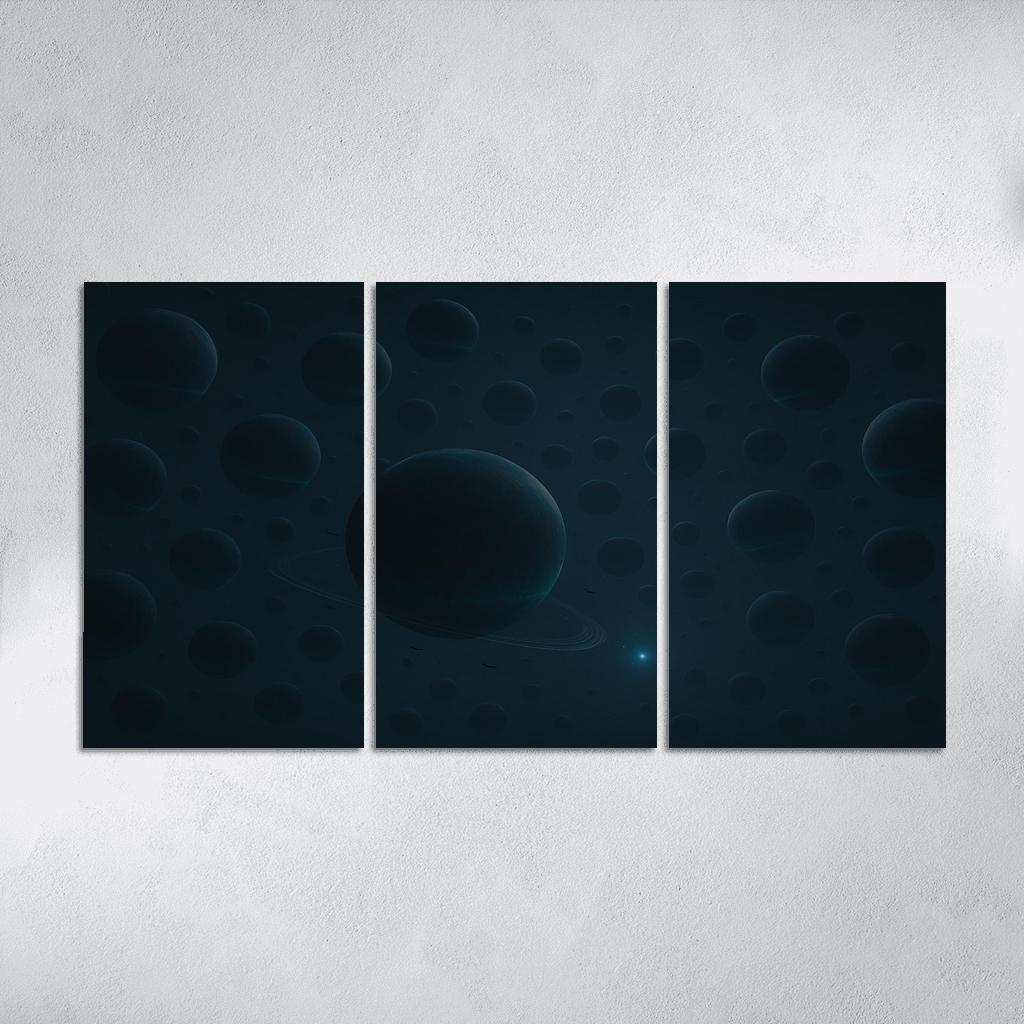 Stellar Graveyard Of Rogue Planets custom paintings frame