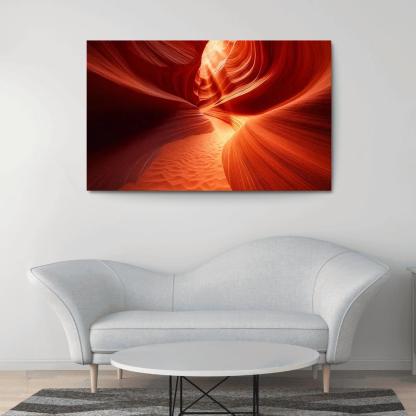 Antelope Canyon Arizona canvas paintings frame