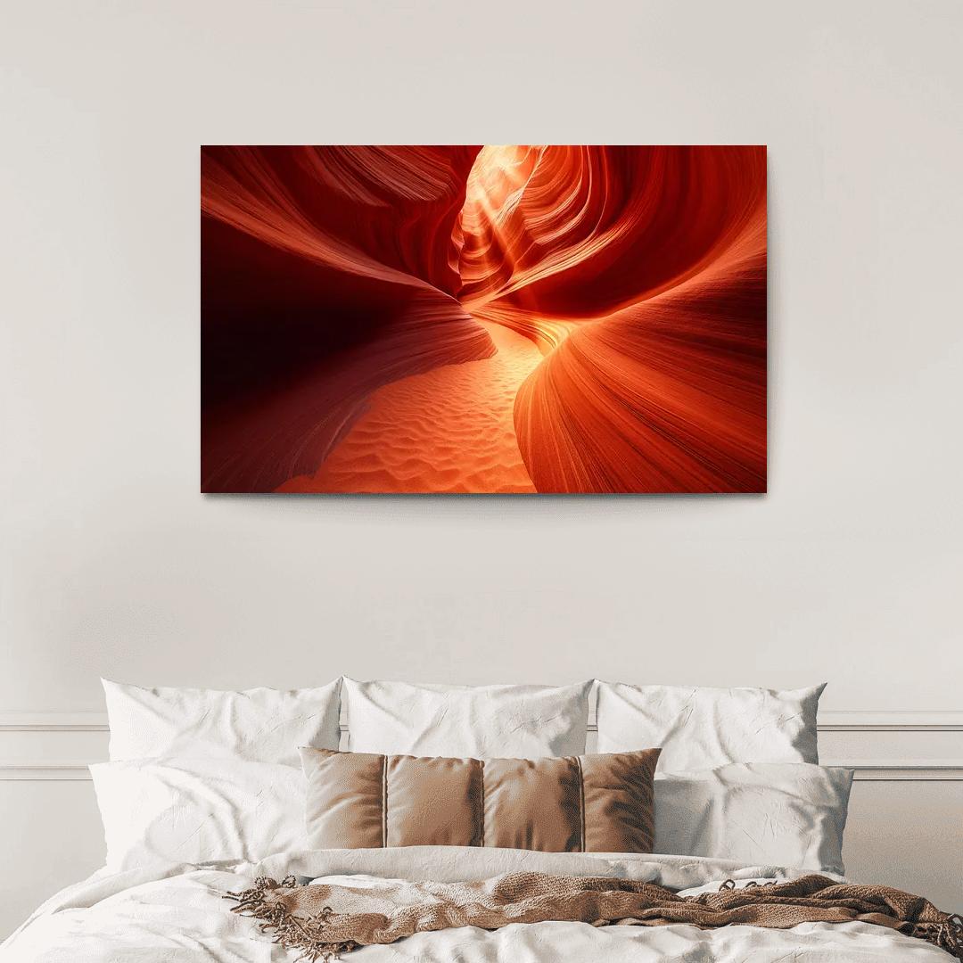 Antelope Canyon Arizona canvas paintings frame