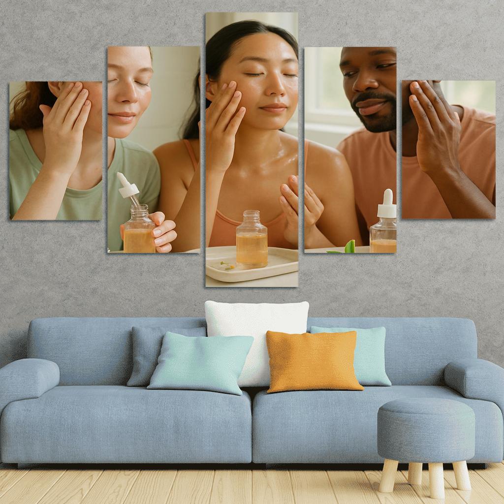 Botanical Dew Skin framed paintings