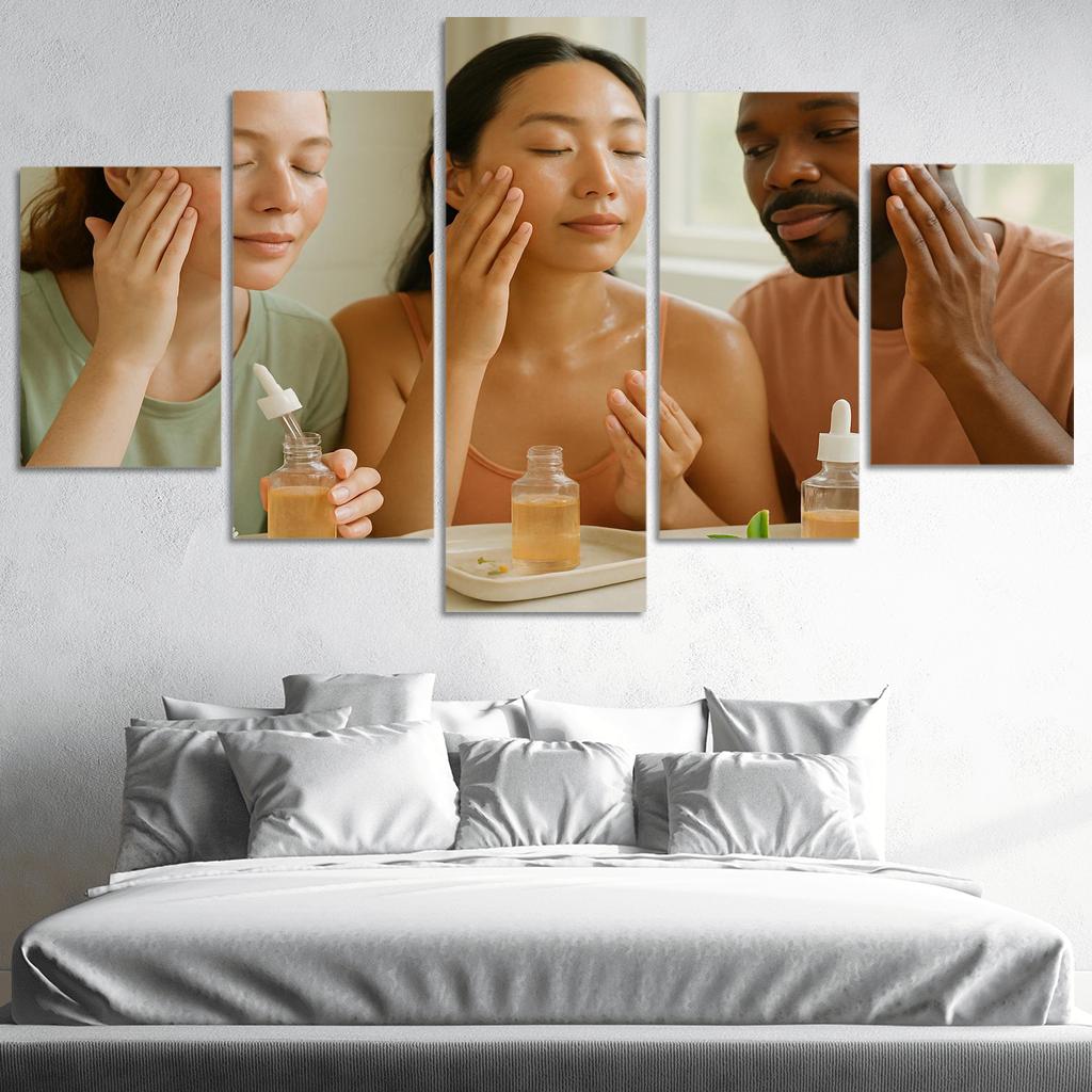 Botanical Dew Skin framed paintings