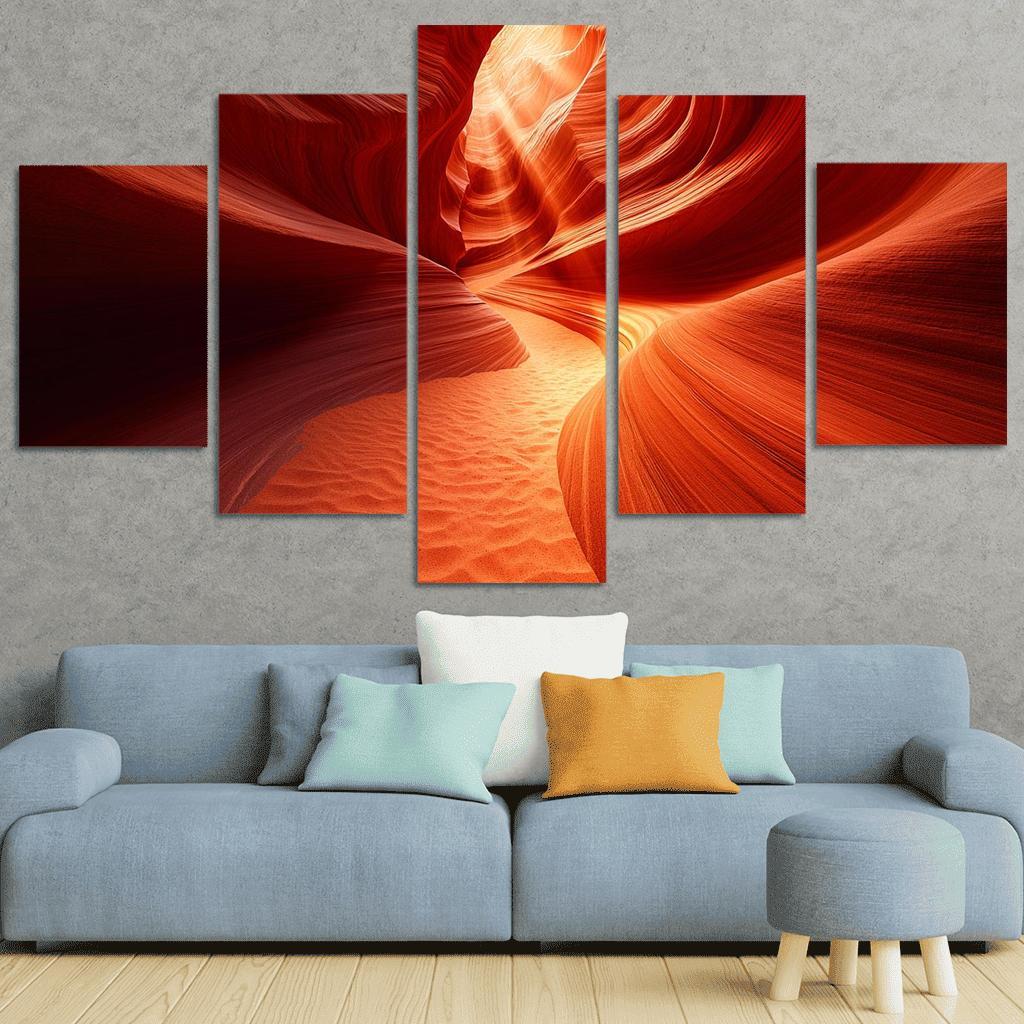 Antelope Canyon Arizona canvas paintings frame