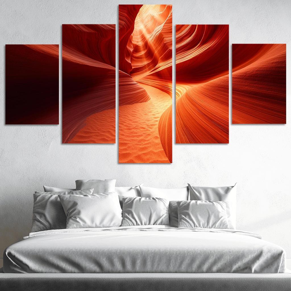 Antelope Canyon Arizona canvas paintings frame