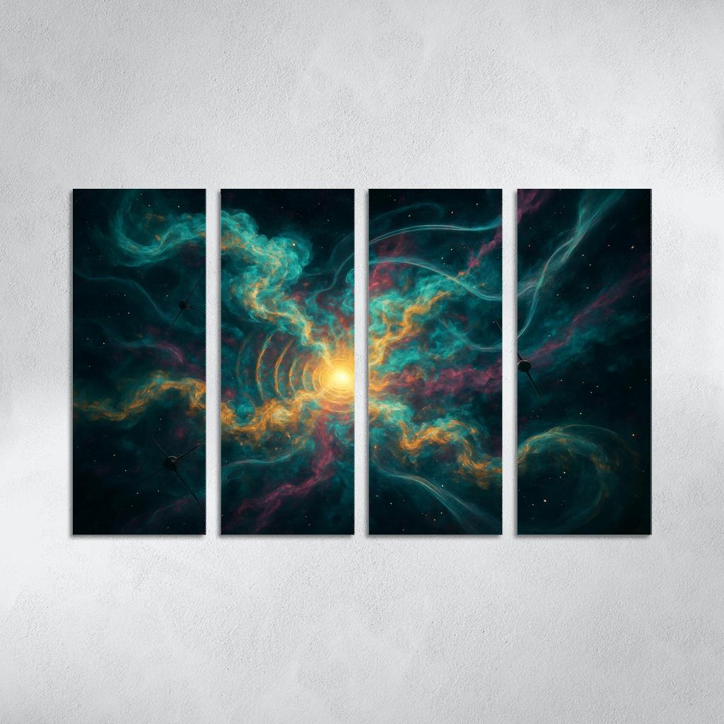 Whispers Of A Fast Radio Burst Nebula oil paintings frame