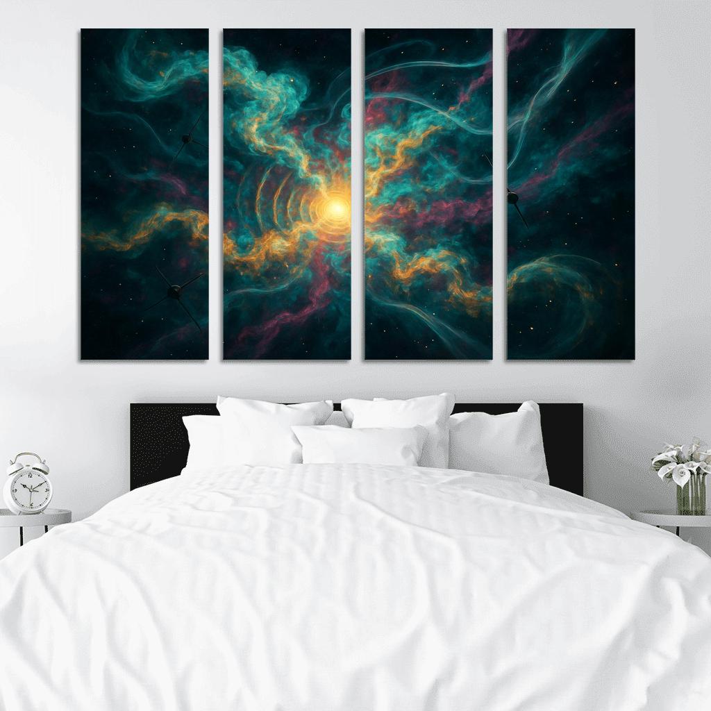 Whispers Of A Fast Radio Burst Nebula oil paintings frame